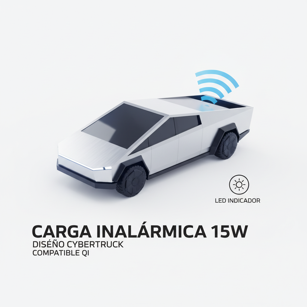 CyberCharge infografía características en español
