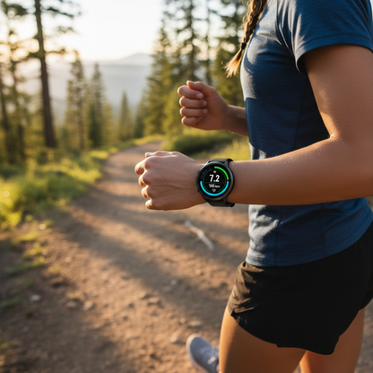 Kronos Pro smartwatch lifestyle running pantalla redonda