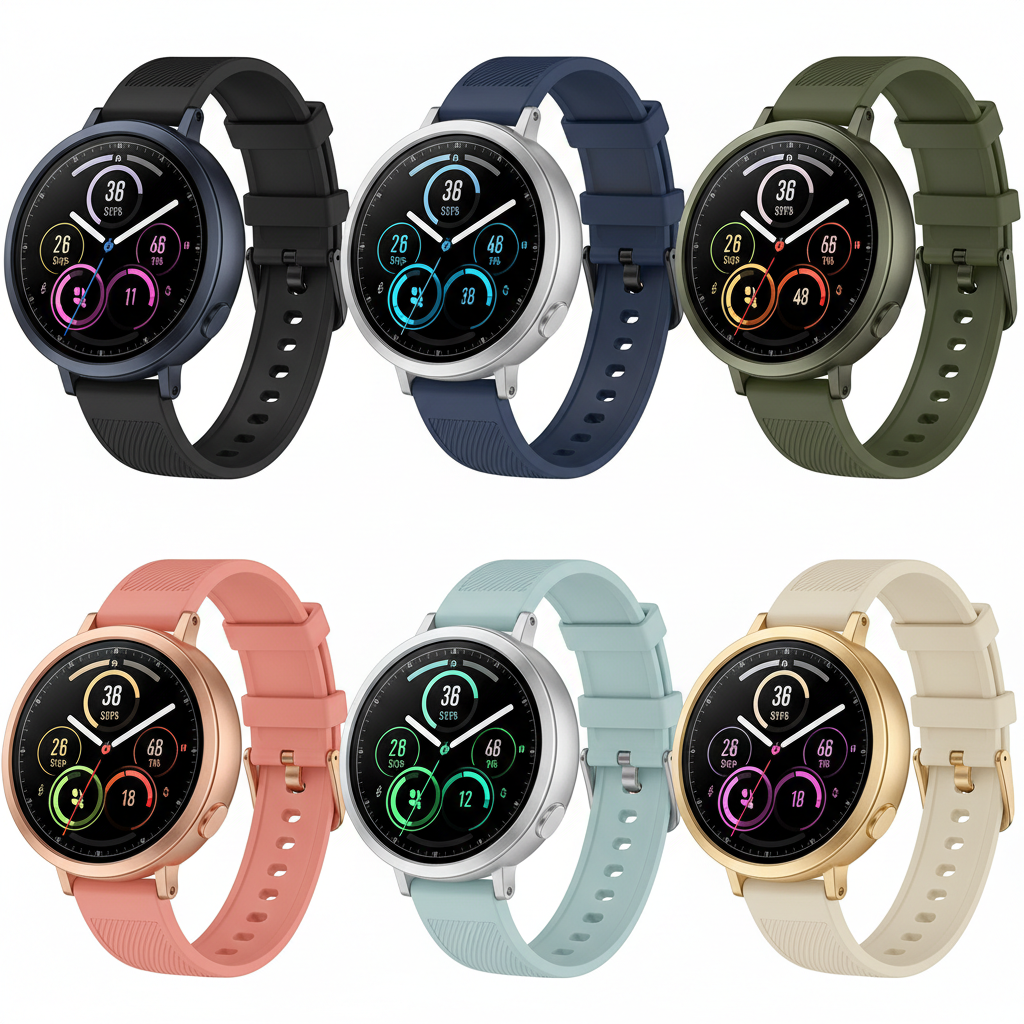 Kronos Pro reloj inteligente variantes colores pantalla redonda